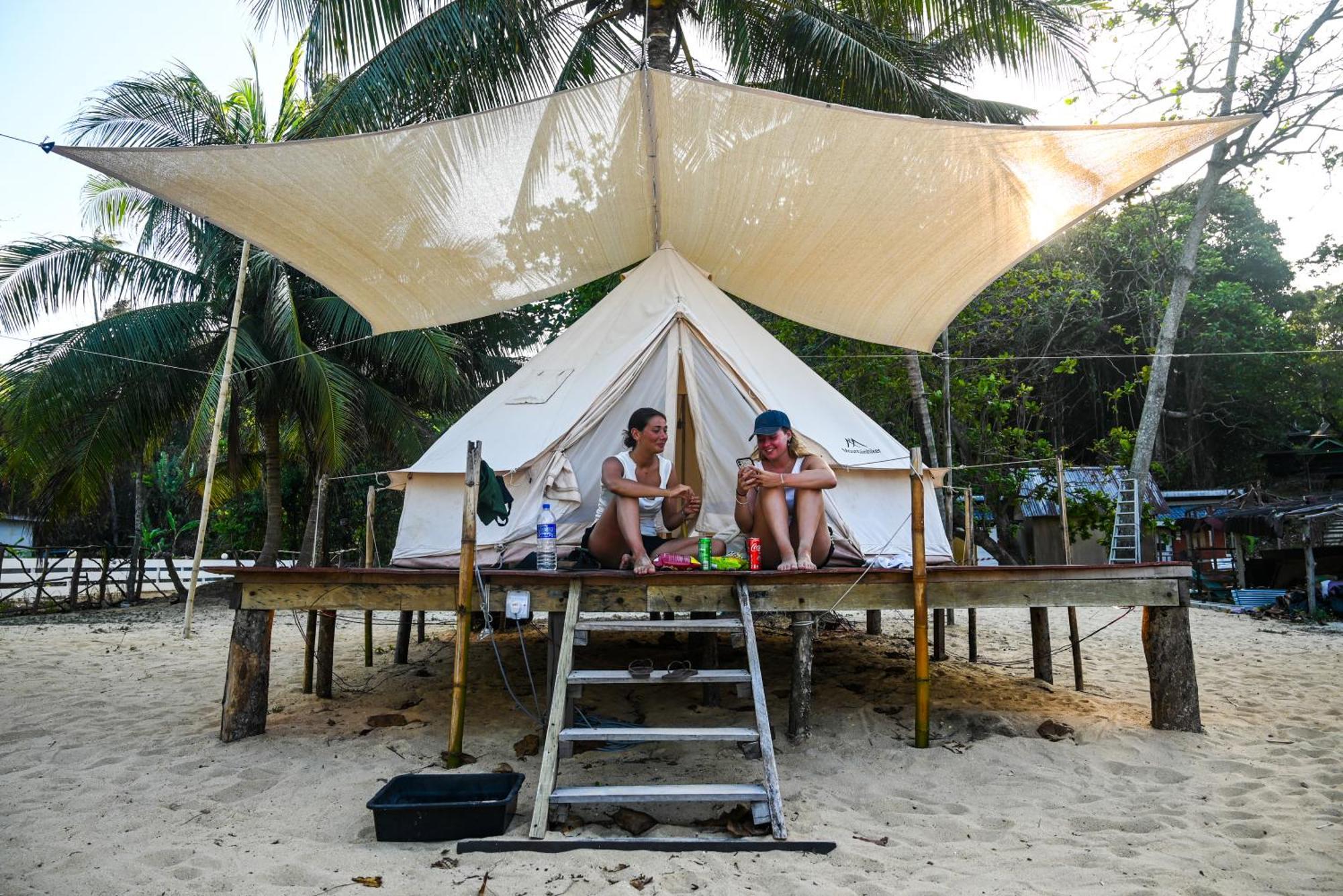 Long Beach Camp Pulau Perhentian Kecil Экстерьер фото